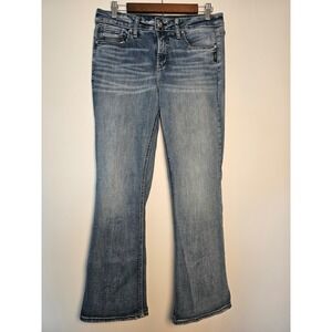 Western Silver Jeans Co Suki Slim Bootcut Womens W31 L31 Blue Medium Wash Denim